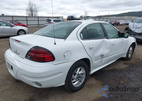 2005 Pontiac Grand Am Se from USA, damaged, VIN 1G2NE52F45M251176